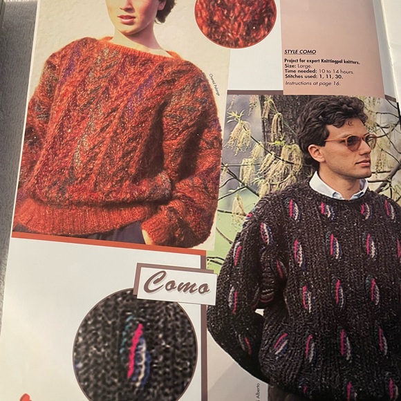 Vintage The Knittingpal Fashion Magazine. 1996 patterns inside. - Picture 4 of 4